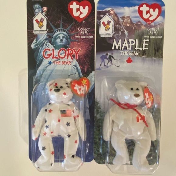 Ty Other - SET of two 1999 McDonald’s BEANIE BABIES